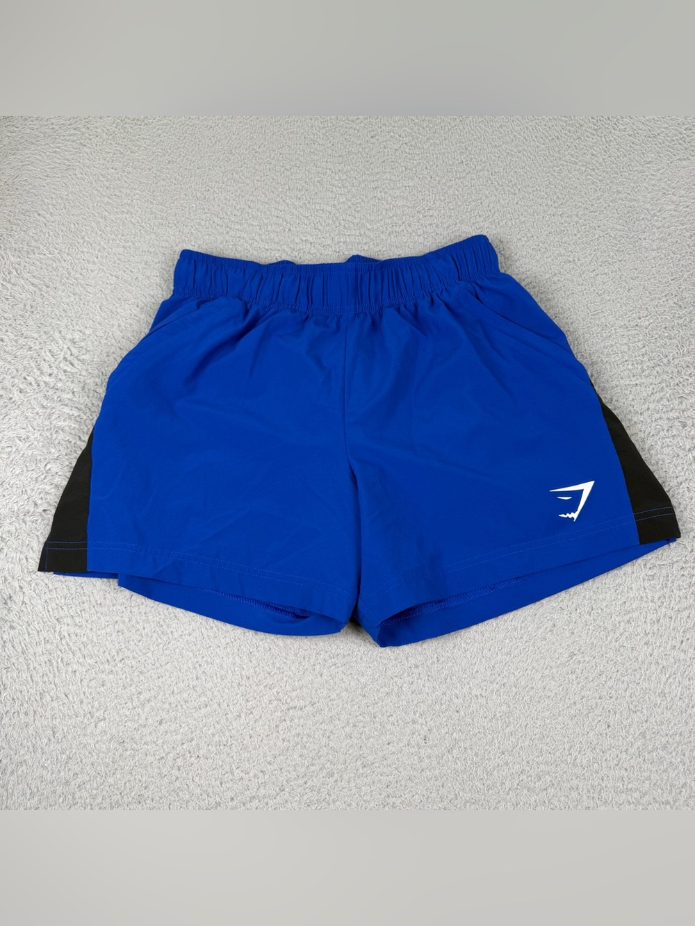 Gymshark Sport Shorts Mens XS Blue Elastic Waist Athletic Workout Running Gym